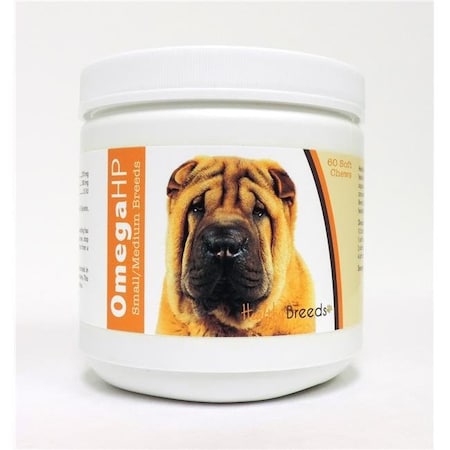 Healthy Breeds 840235105497 Omega-3 Fatty Acids Skin & Coat Soft Chews 840235105497